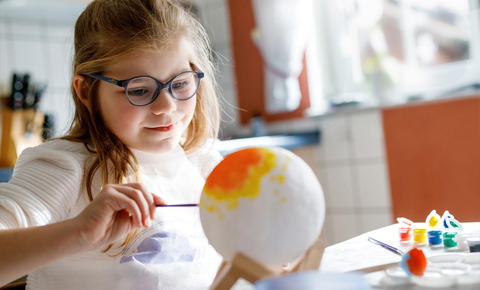 Peinture des Planètes - Agrandir l'image, fenêtre modale